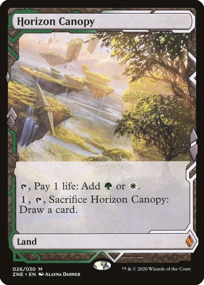 Horizon Canopy 26 card from Zendikar Rising Expeditions