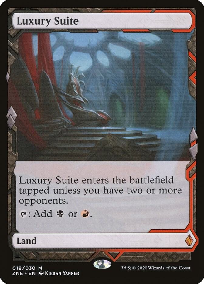 Luxury Suite 18 card from Zendikar Rising Expeditions