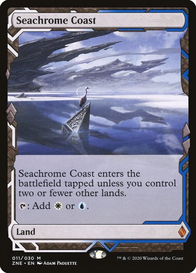 Seachrome Coast 11 card from Zendikar Rising Expeditions