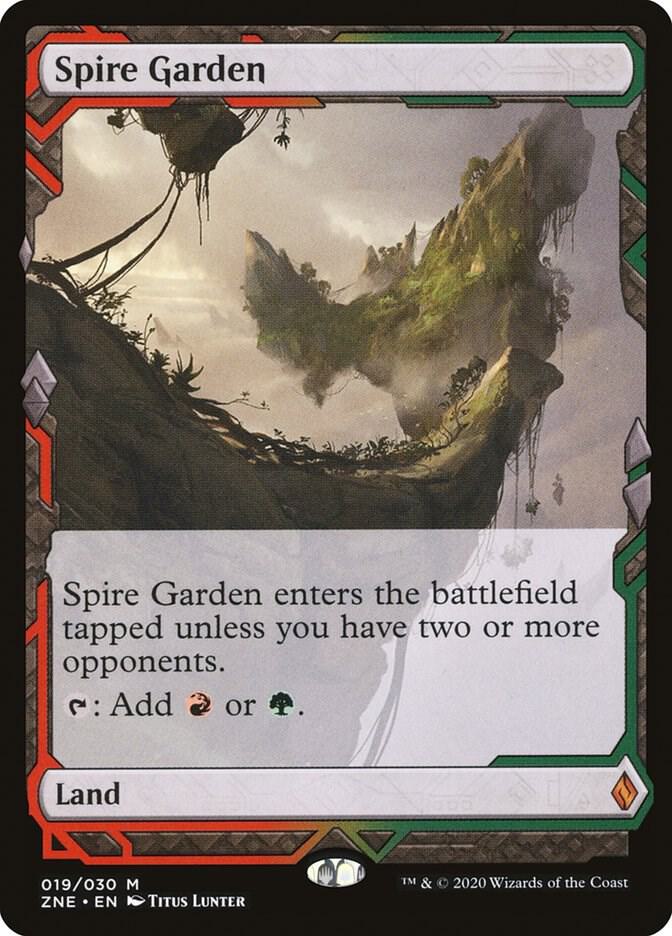 Spire Garden 19 card from Zendikar Rising Expeditions