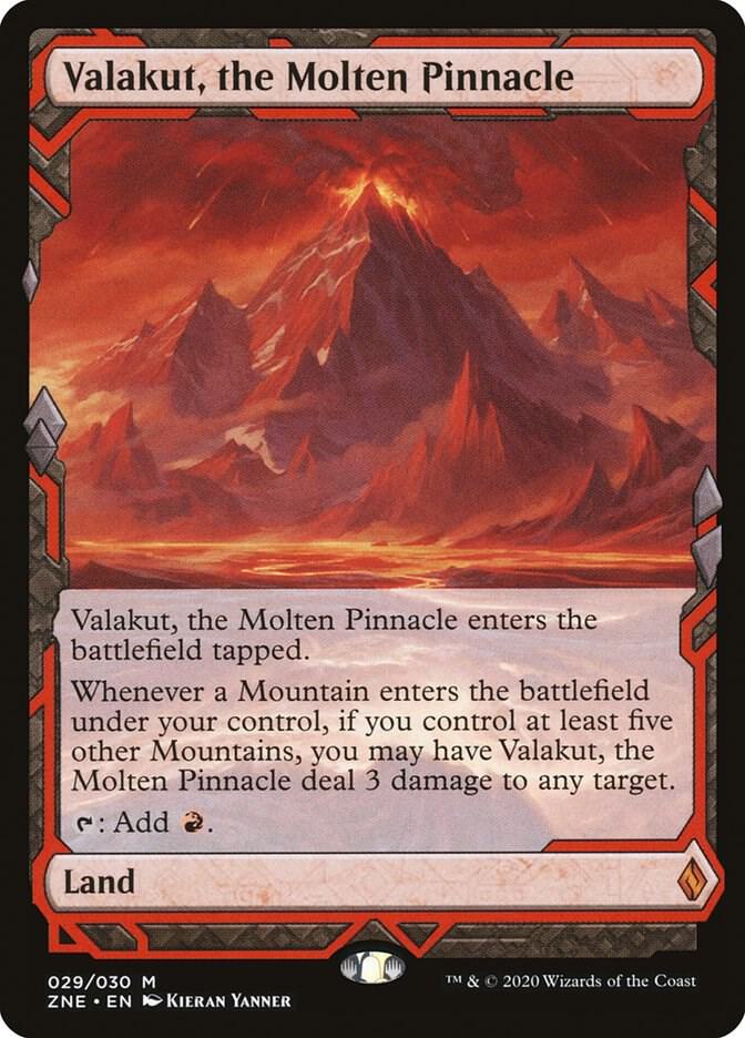 Valakut, the Molten Pinnacle 29 card from Zendikar Rising Expeditions