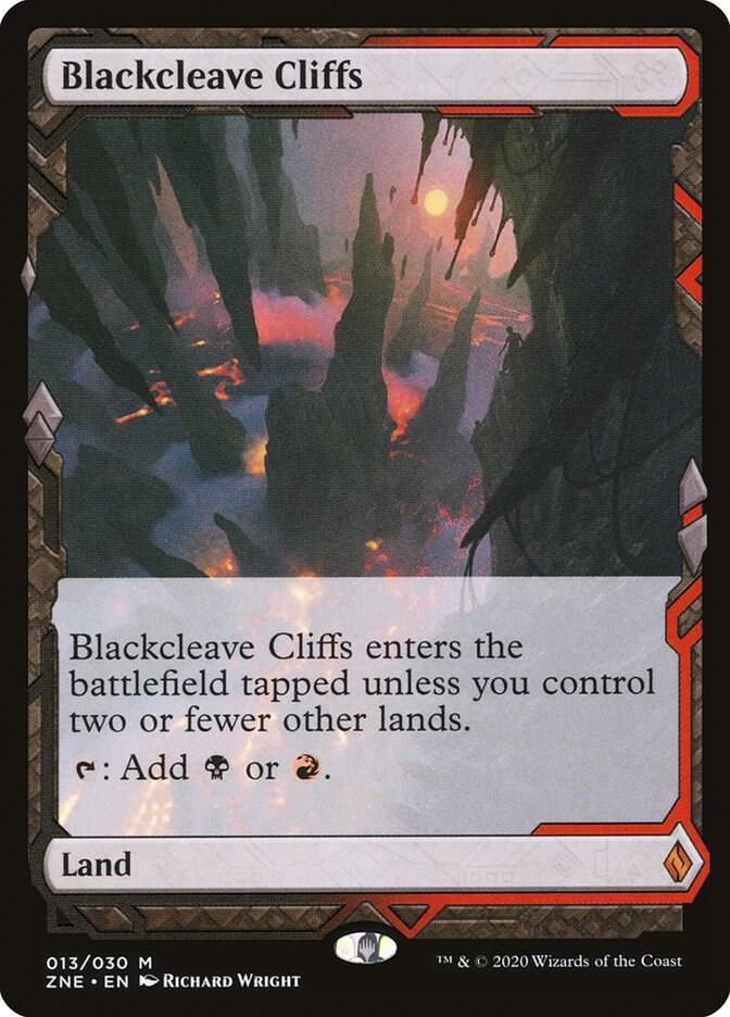 Blackcleave Cliffs 13 card from Zendikar Rising Expeditions