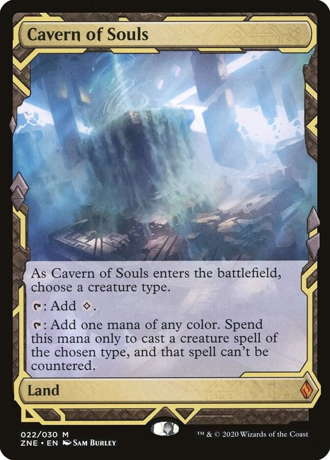 Cavern of Souls 22 card from Zendikar Rising Expeditions