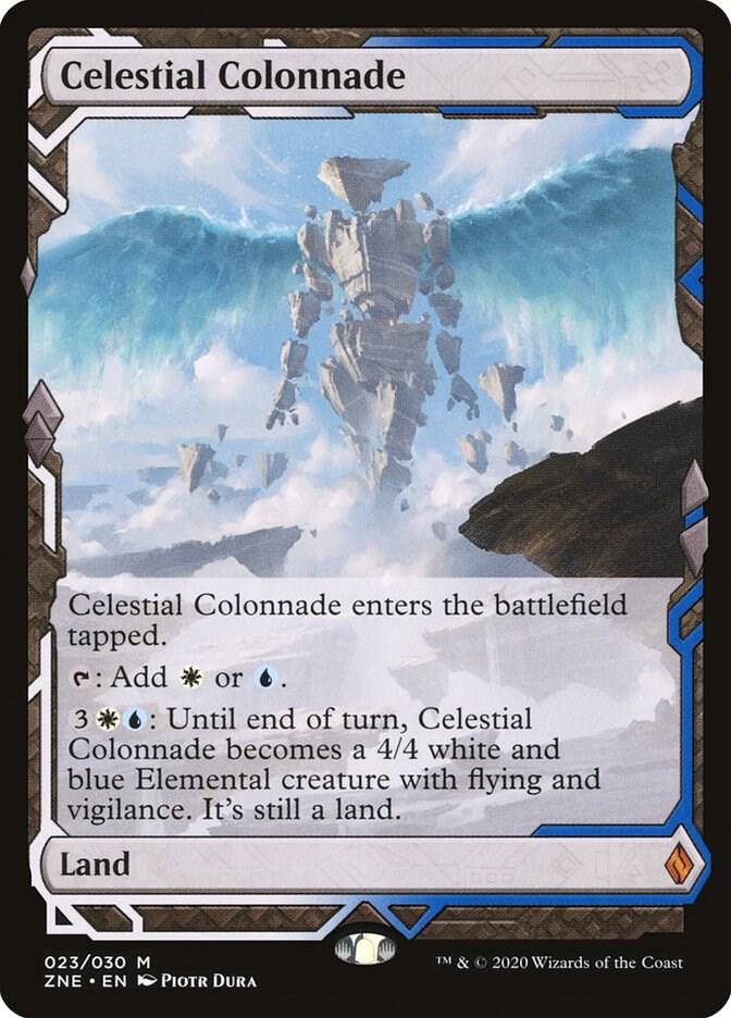 Celestial Colonnade 23 card from Zendikar Rising Expeditions