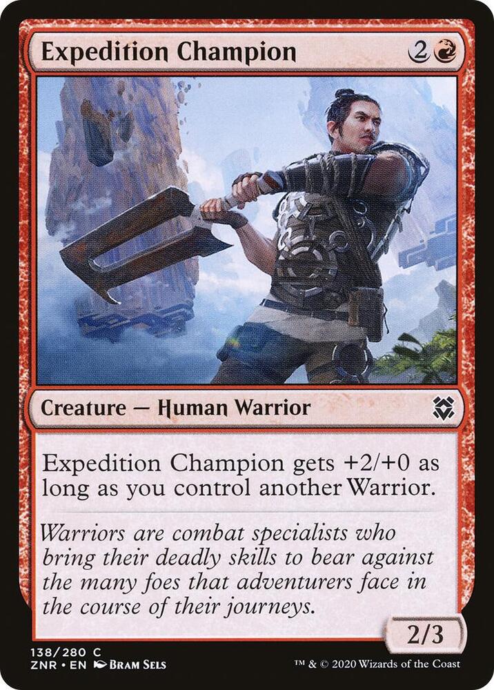 Expedition Champion 138 card from Zendikar Rising