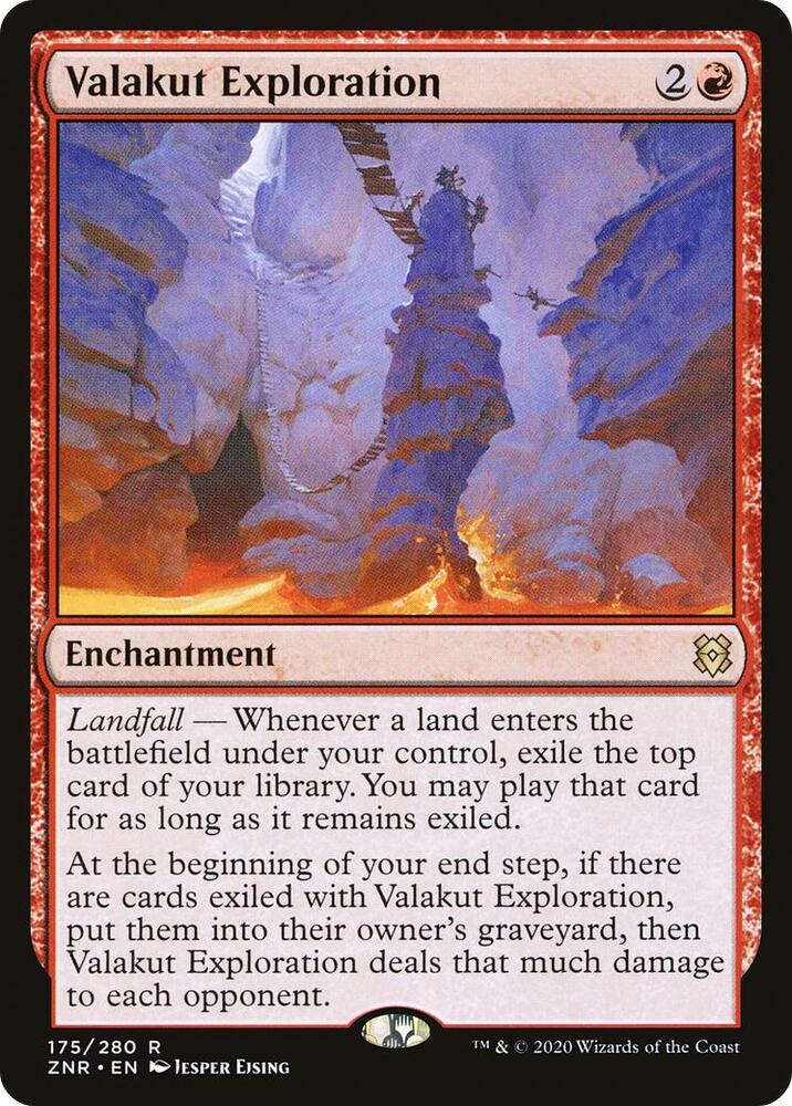 Valakut Exploration 175 card from Zendikar Rising