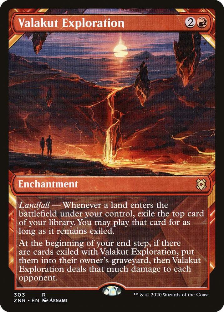 Valakut Exploration (Showcase) 303 card from Zendikar Rising