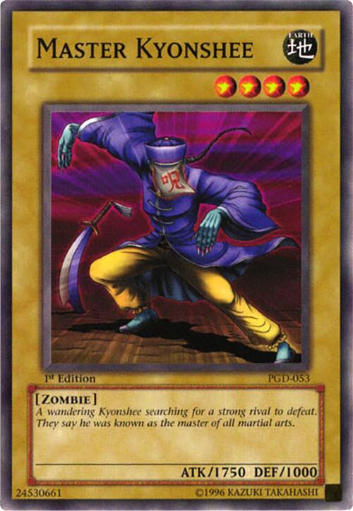 Master Kyonshee PGD-053 card from Pharaonic Guardian