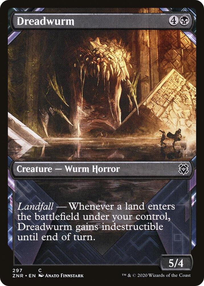 Dreadwurm (Showcase) 297 card from Zendikar Rising