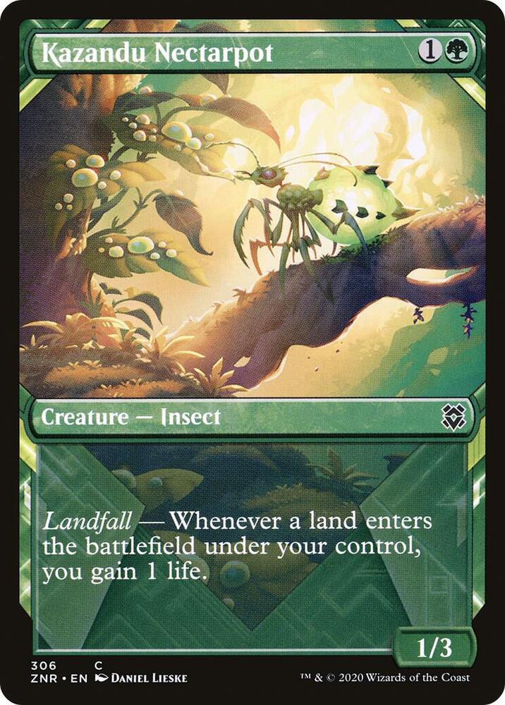 Kazandu Nectarpot (Showcase) 306 card from Zendikar Rising