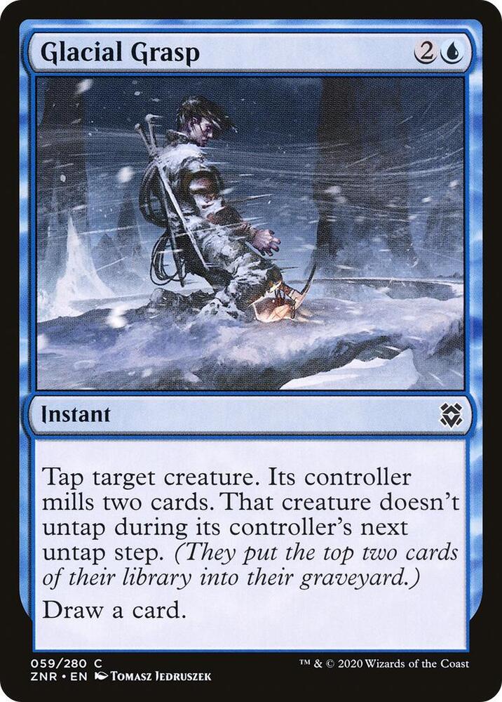 Glacial Grasp 59 card from Zendikar Rising