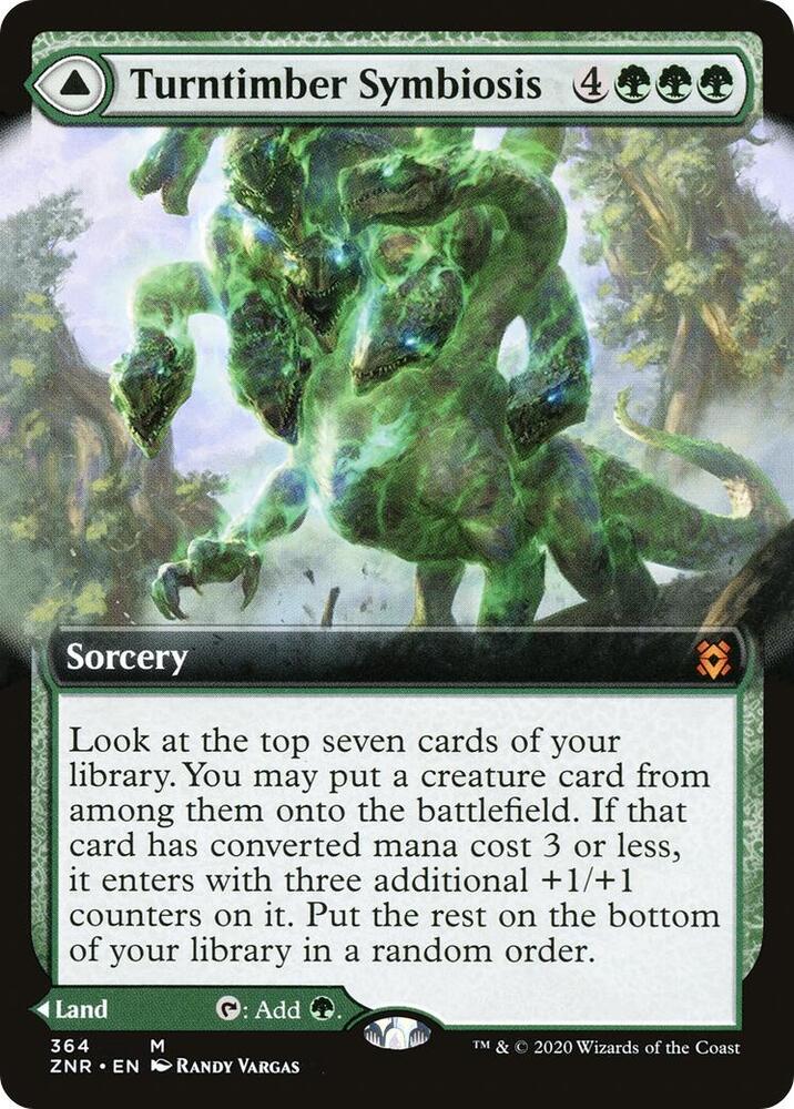 Turntimber Symbiosis (Extended Art) 364 card from Zendikar Rising