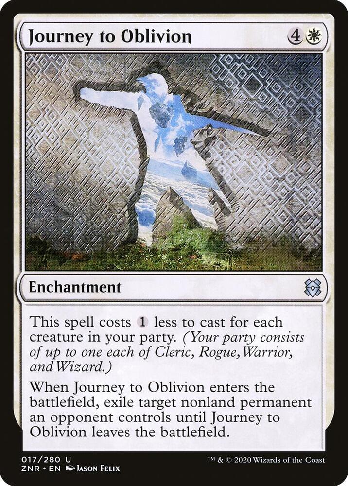 Journey to Oblivion 17 card from Zendikar Rising