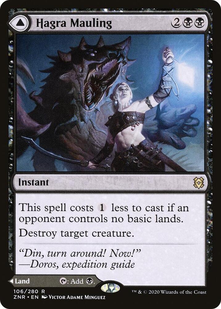 Hagra Mauling 106 card from Zendikar Rising