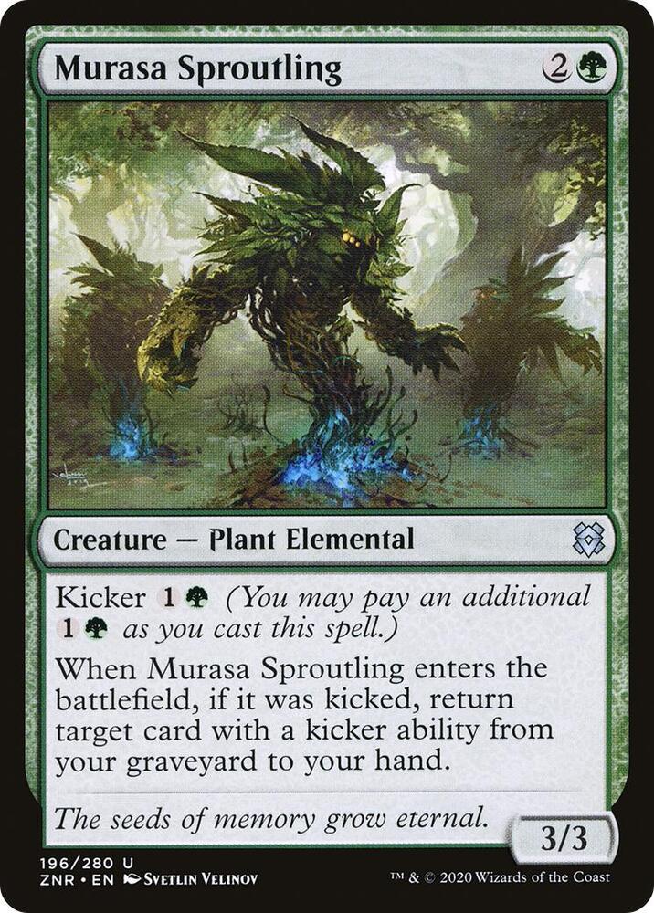 Murasa Sproutling 196 card from Zendikar Rising