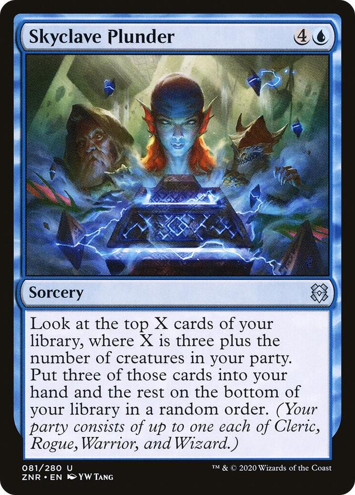 Skyclave Plunder 81 card from Zendikar Rising