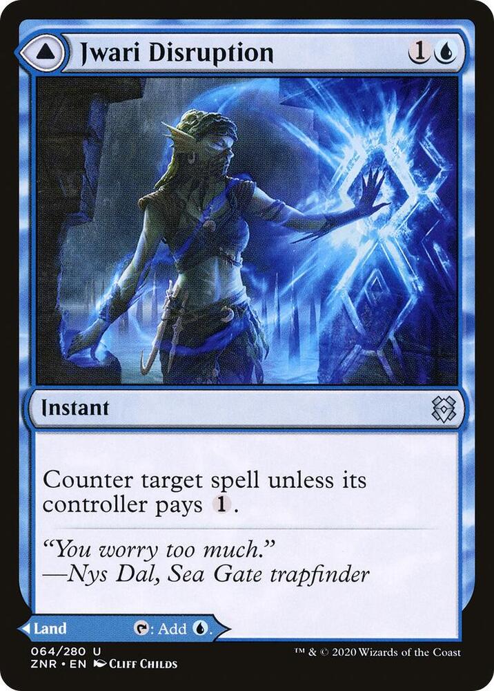 Jwari Disruption 64 card from Zendikar Rising