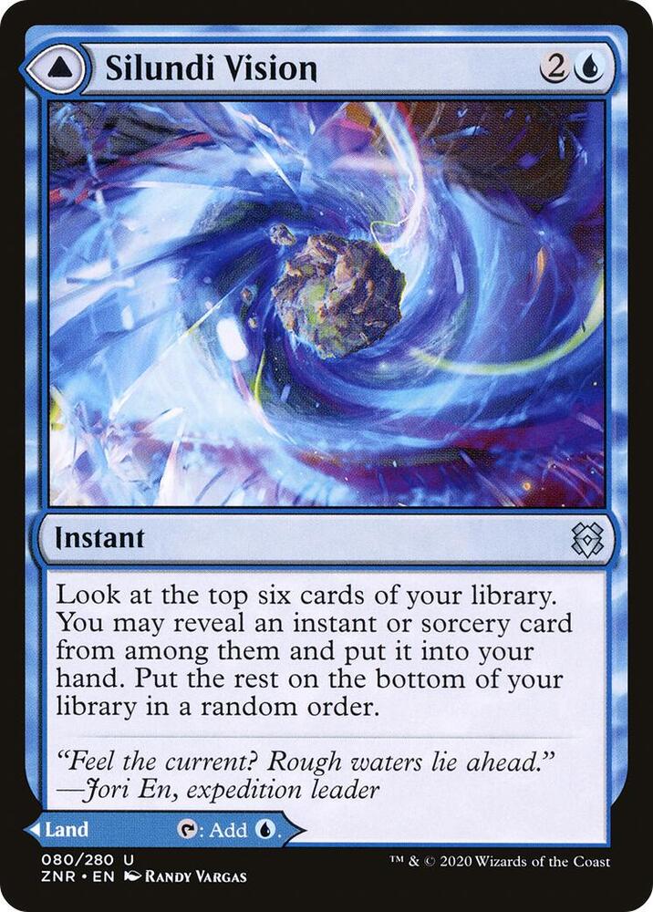 Silundi Vision 80 card from Zendikar Rising