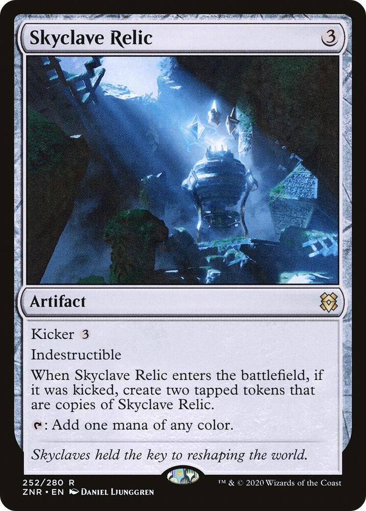 Skyclave Relic 252 card from Zendikar Rising