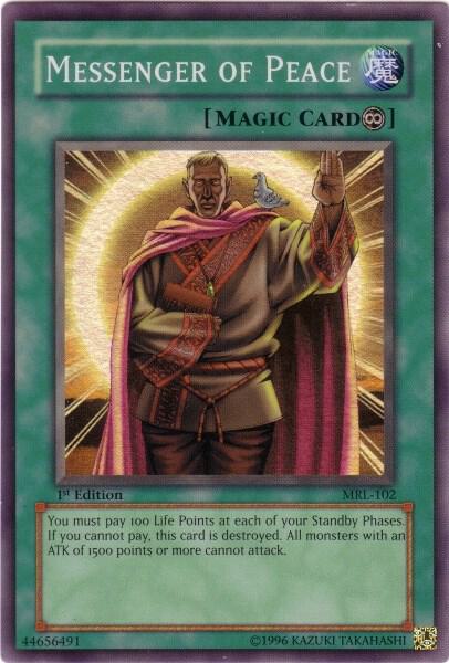Messenger of Peace MRL-102 card from Magic Ruler