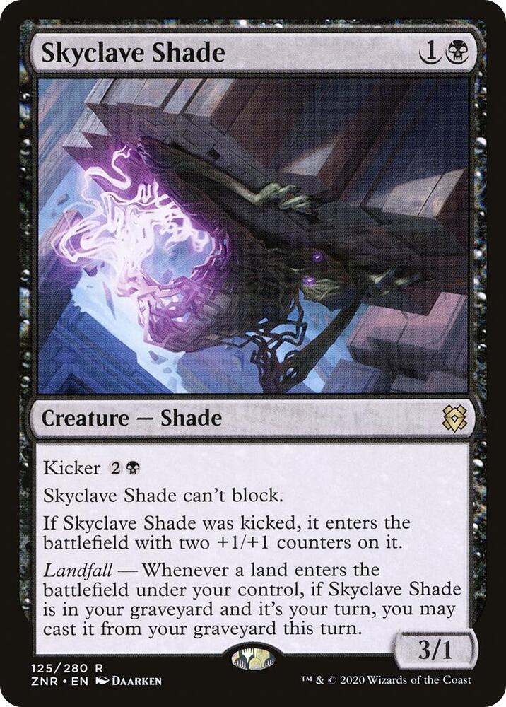 Skyclave Shade 125 card from Zendikar Rising