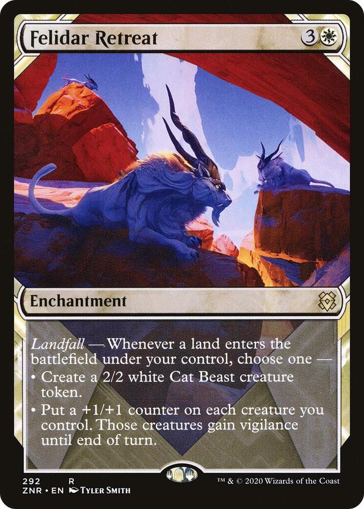 Felidar Retreat (Showcase) 292 card from Zendikar Rising