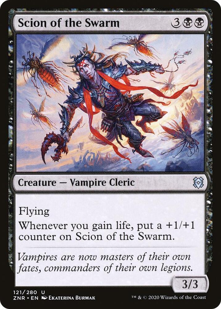 Scion of the Swarm 121 card from Zendikar Rising
