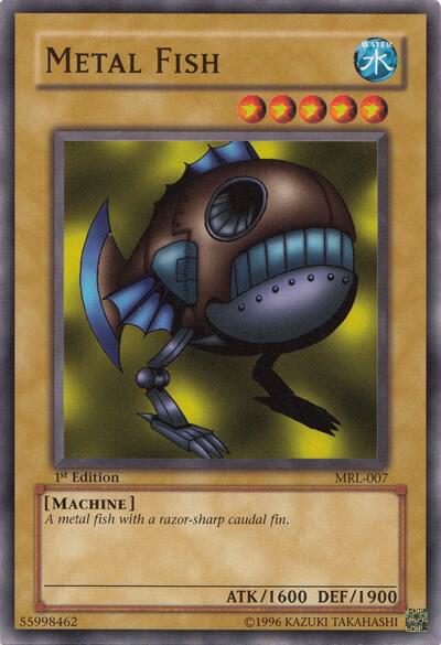 Metal Fish MRL-007 card from Magic Ruler