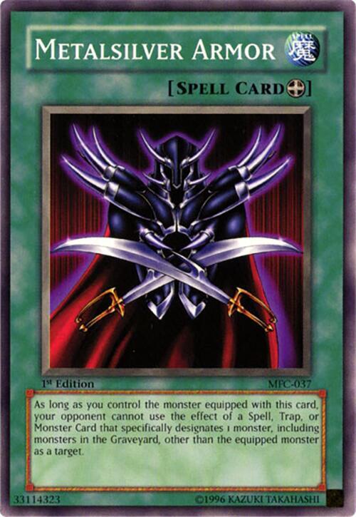 Metalsilver Armor MFC-037 card from Magician's Force