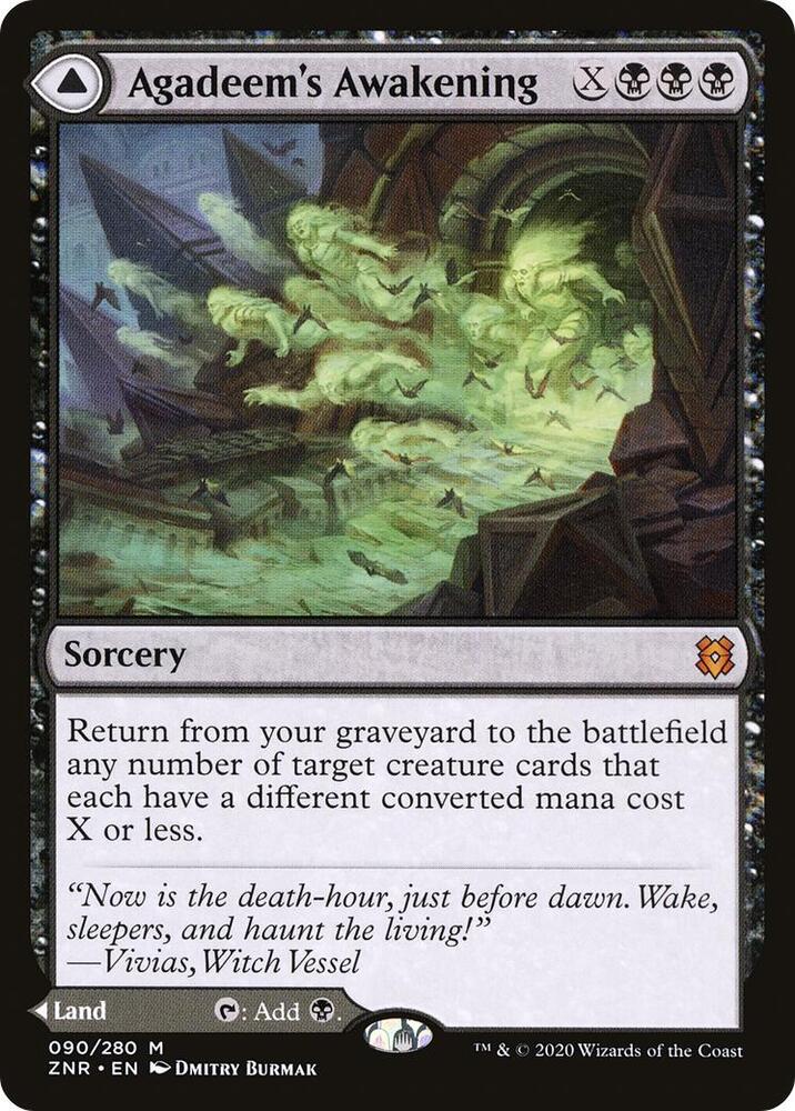 Agadeem's Awakening 90 card from Zendikar Rising