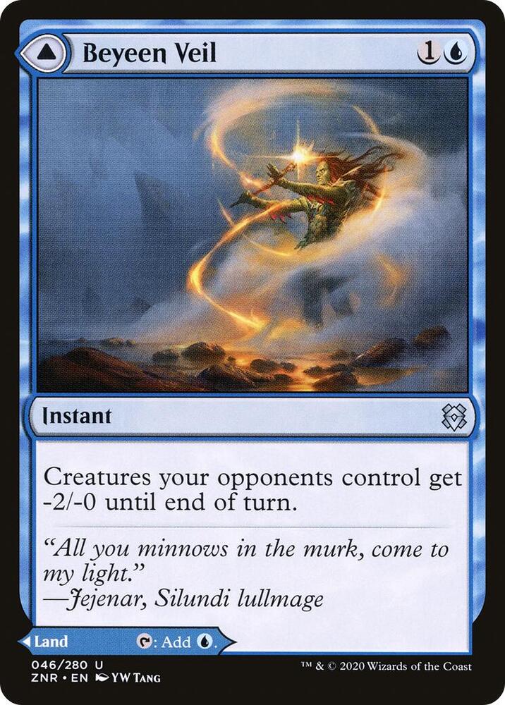 Beyeen Veil 46 card from Zendikar Rising