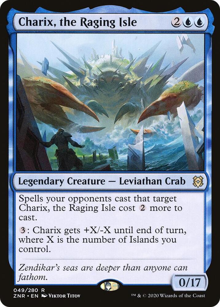 Charix, the Raging Isle 49 card from Zendikar Rising