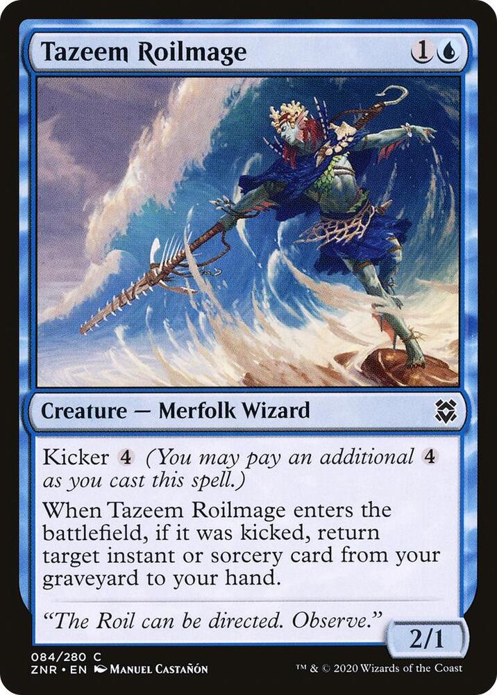Tazeem Roilmage 84 card from Zendikar Rising