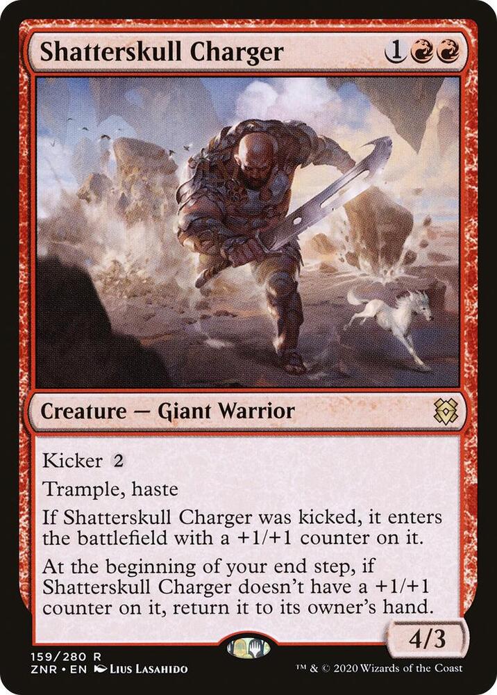 Shatterskull Charger 159 card from Zendikar Rising