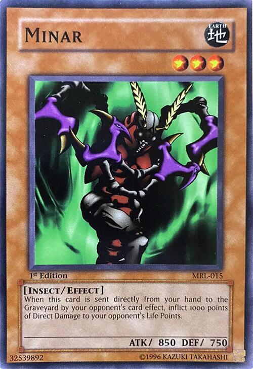 Minar MRL-015 card from Magic Ruler