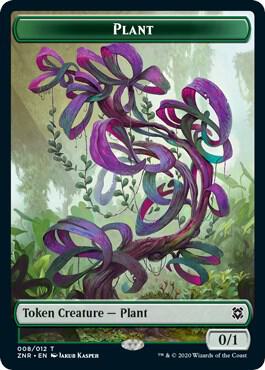 Plant Token 8 card from Zendikar Rising