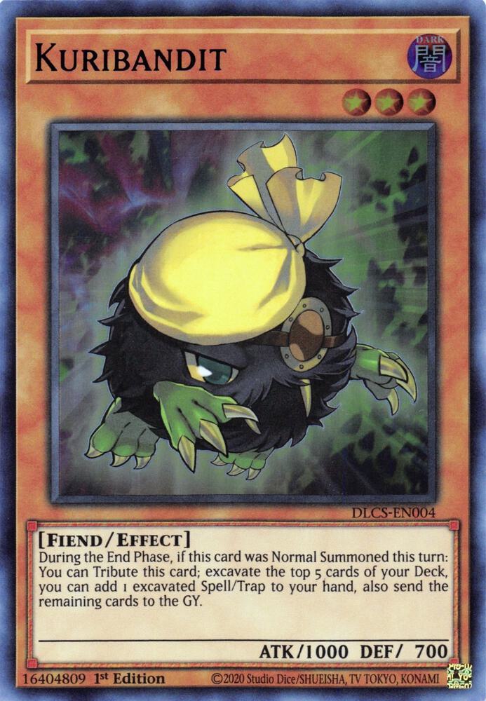 Kuribandit (Purple) DLCS-EN004 card from Dragons of Legend: The Complete Series