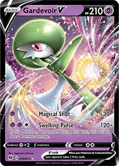 Gardevoir V 16/73 card from Champion's Path