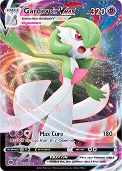 Gardevoir VMAX 17/73 card from Champion's Path