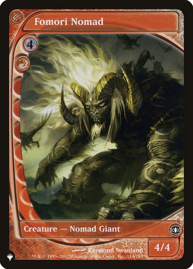 Fomori Nomad 114/180 card from The List Reprints