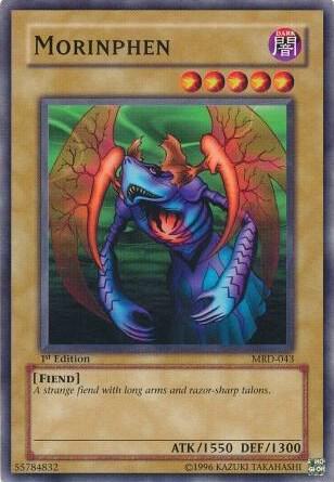 Morinphen MRD-043 card from Metal Raiders