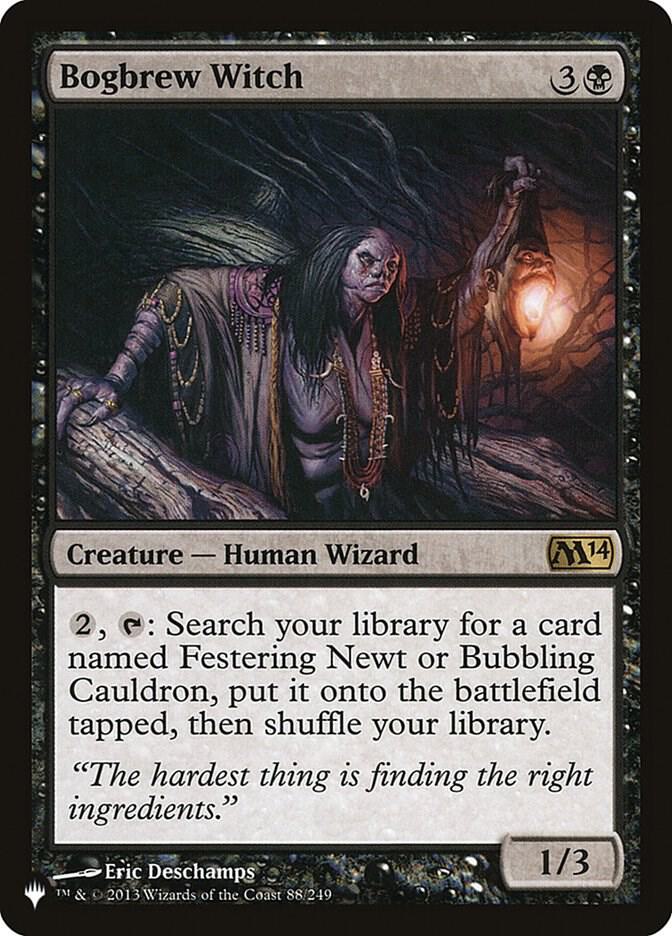 Bogbrew Witch 88/249 card from The List Reprints