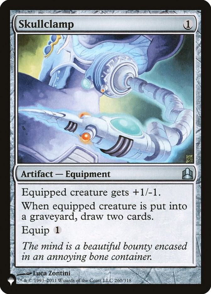 Skullclamp (CMD) 260/318 card from The List Reprints