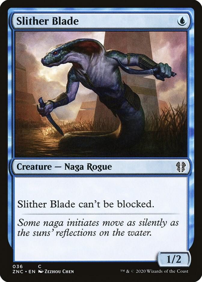 Slither Blade 36 card from Commander: Zendikar Rising