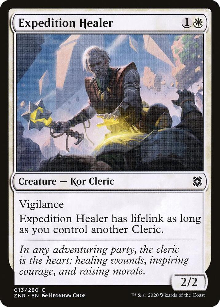 Expedition Healer 13 card from Zendikar Rising