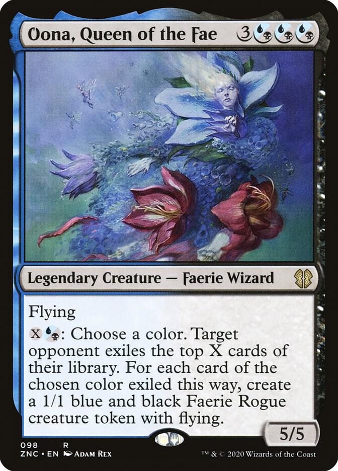 Oona, Queen of the Fae 98 card from Commander: Zendikar Rising