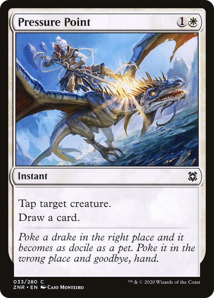 Pressure Point 33 card from Zendikar Rising