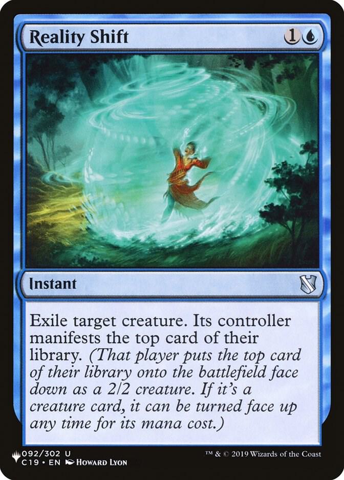 Reality Shift (C19) 092/302 card from The List Reprints