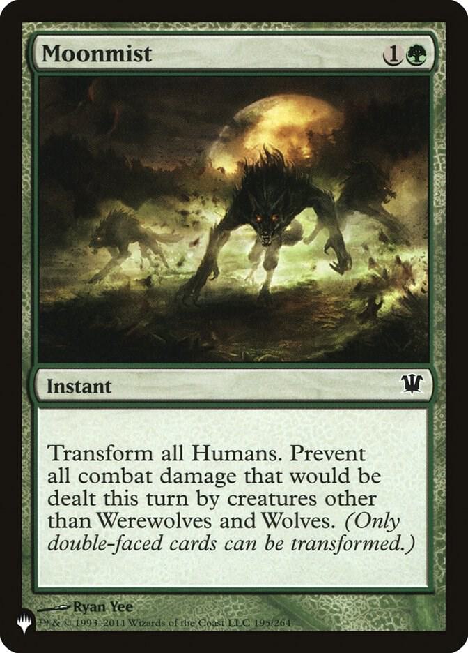 Moonmist 195/264 card from The List Reprints
