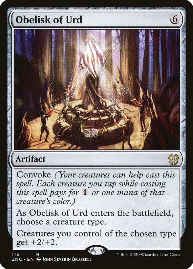 Obelisk of Urd 115 card from Commander: Zendikar Rising